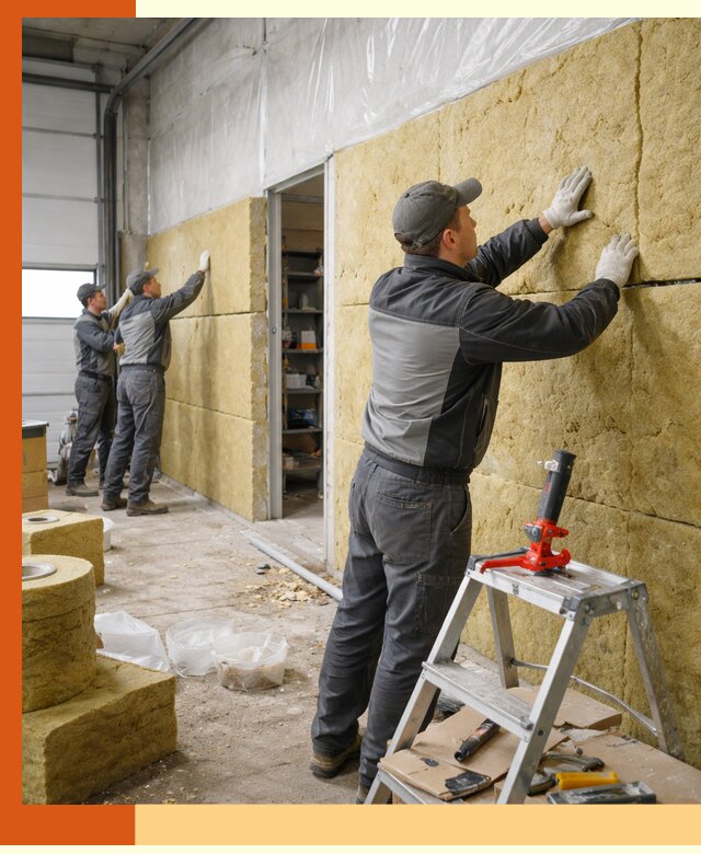 Утепление автосервиса и мастерских в Королёве качественно и надёжно